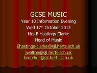 GCSE Music