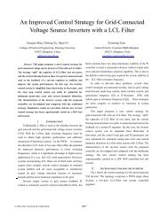 An Improved Control Strategy for Grid-Connected Voltage Source ...