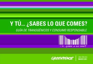 guÃ­a de transgÃ©nicos y consumo responsable. - Sin MaÃ­z no hay PaÃ­s