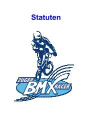Statuten - BMX-Club Zuger-Racer