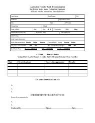 Application Form for Rank Recommendation For United States ...