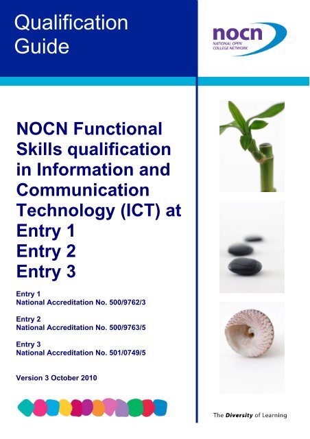 NOCN Functional Skills qualification in Information and ...