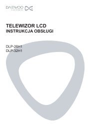 telewizor lcd instrukcja obsługi