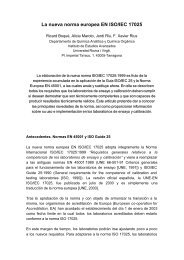 La nueva norma europea EN ISO/IEC 17025 - Universitat Rovira i ...