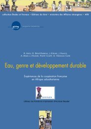 Eau, genre et dÃƒÂ©veloppement durable - Africa Adapt