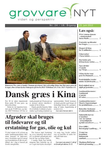 Dansk græs i Kina