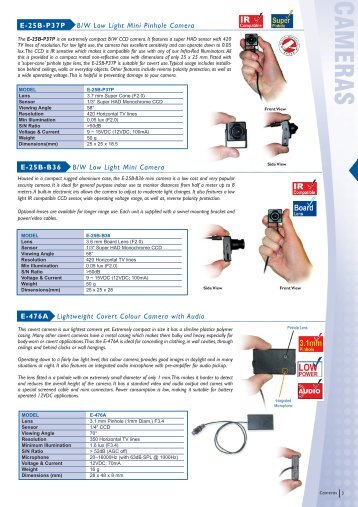 CCTV ToolBox - Cameras - EAGLE Technology