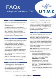 UTMC FAQs Beginner's Guide - UTMC - UK.COM
