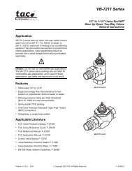 VB-7211 Series - Categories On Acme Control Service, Inc.