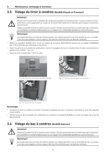 Notice d'utilisation - Saint-Roch