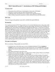 IRAF/DAOPHOT Batch-Photometry Steps - BATC home page