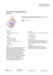 PDF Datenblatt laden - Nutricia