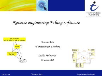 Reverse engineering Erlang software - Ericsson Erlang/OTP