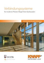 Pfosten-Riegel Holz-Glasfassaden 1/2013 - AKTIVHAUS sro