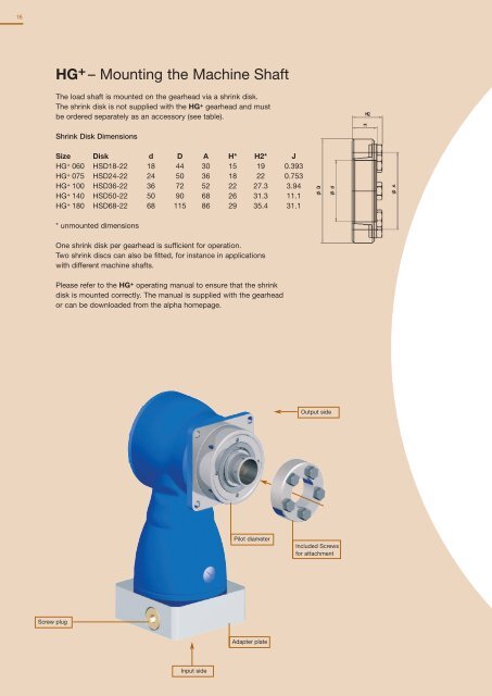 The NEW Hollow Shaft Precision - Mclennan Servo Supplies Ltd.