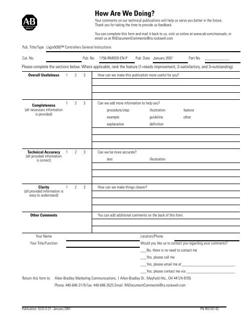 Logix5000 Controllers General Instructions - SLAC Confluence