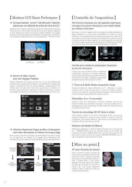 Brochure du Fujifilm X-Pro1