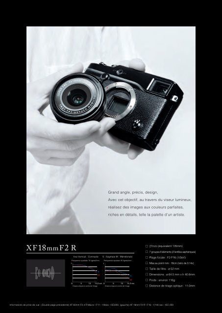 Brochure du Fujifilm X-Pro1