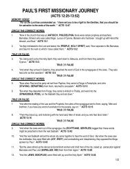 paul's first missionary journey (acts 12:25-13:52)