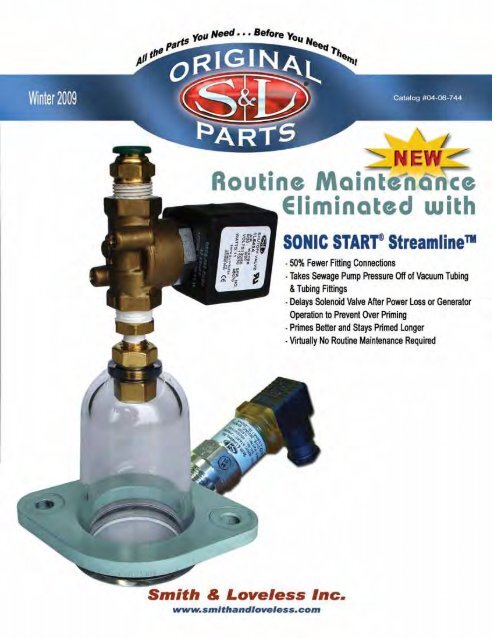 sonic start® streamline - Smith & Loveless Inc.