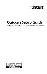Quicken 2002 Users Set-Up Guide - QBalance.com