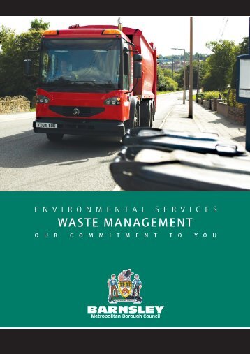 WASTE MANAGEMENT - Barnsley Council Online