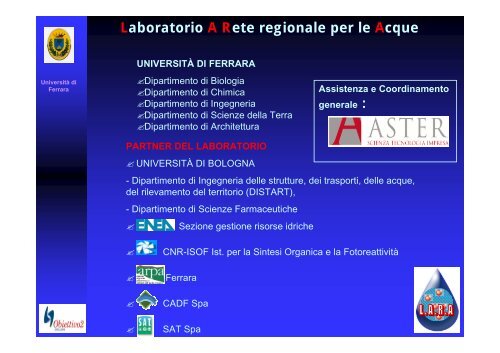 MaSTeM 2005: AMBIENTE e Risorse Rinnovabili - Comune di Ferrara