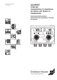 poolPAC CCM 360 transmetteur et rÃ©gulateur de ... - RB Instrument