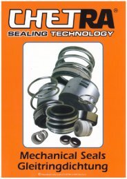 Mechanicl Seals - Chetra Sealing Technology