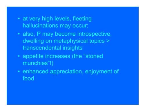 Summary of research findings on marijuana Review of literature ...