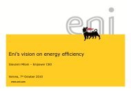 Energy efficiency - Associazione Conoscere Eurasia