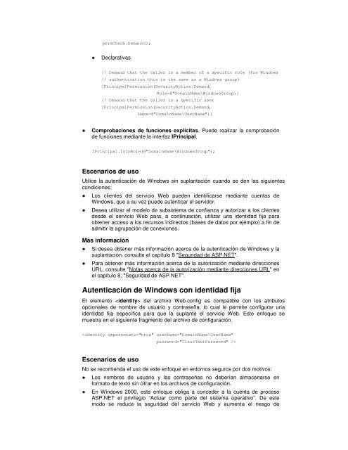 De la seguridad en Servicios Web para .Net - Willy .Net