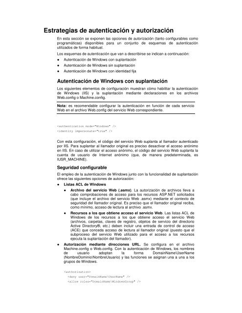 De la seguridad en Servicios Web para .Net - Willy .Net