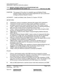 Medical Priority Dispatch System Response and Mode Assignments ...