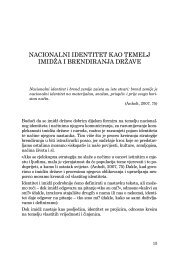 Nacionalni identitet kao temelj imidÅ¾a i brendiranja ... - Matica hrvatska