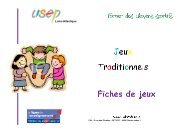 Fiches de Jeux Traditionnels - USEP Loire-Atlantique