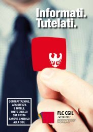 SCARICA la presentazione della Flc Cgil del Trentino