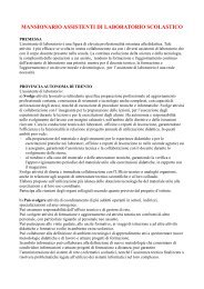 Mansioni tecnici di laboratorio (pdf) - Liceorosmini.net