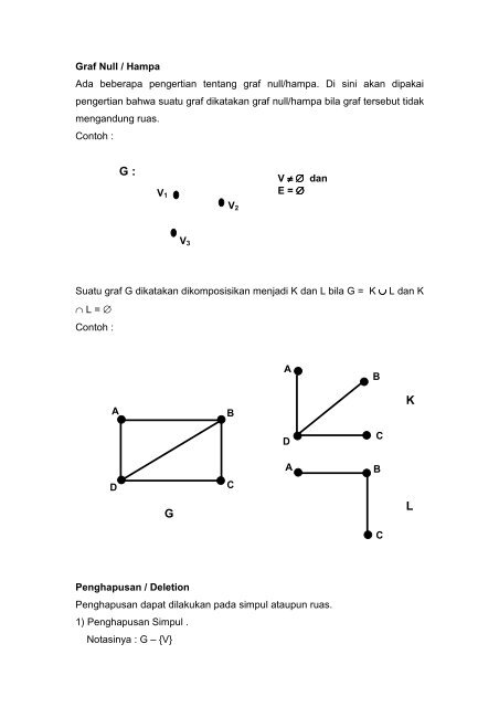 TEORI DASAR GRAF 1 Teori Graf - iLab