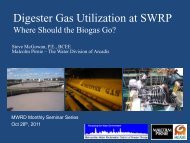 Digesters - Metropolitan Water Reclamation District of Greater Chicago