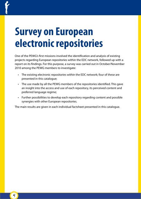 online repositories of EU information