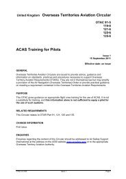 ACAS Training for Pilots - Air Safety Support International