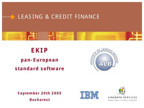 EKIP presentation - ALB