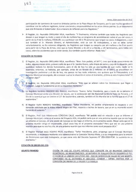 ACTA DE SESIÓN ORDINARIA DE CONCEJO ... - Mpsm.gob.pe