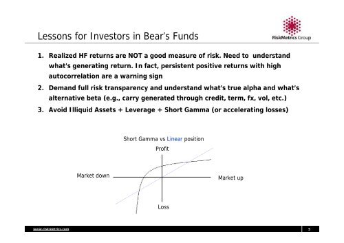 Subprime risk management lessons