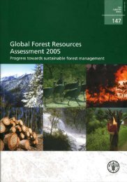 Global Forest Resources Assessment 2005 - FAO