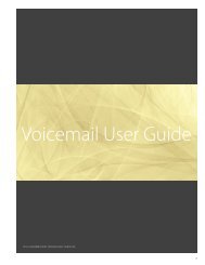 Voicemail User Guide - UCLA Communications Technology Services