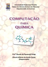 Apostila disciplina Computação Para Química - Departamento de ...