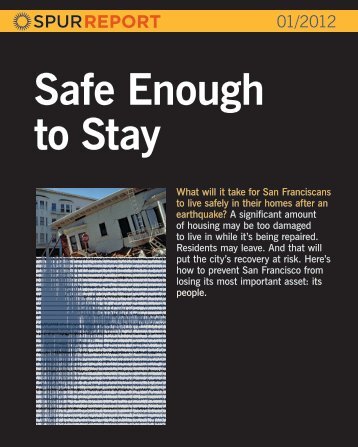 Safe Enough to Stay - ABAG Earthquake and Hazards Program