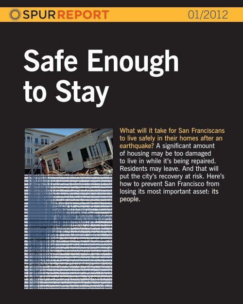 Safe Enough to Stay - ABAG Earthquake and Hazards Program